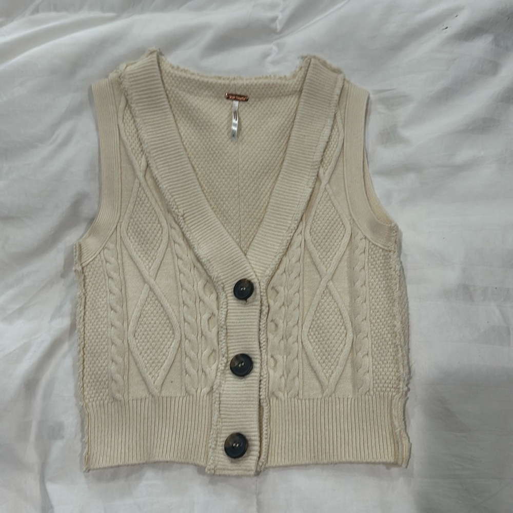 Free People Sweater Vest- pristine condition never worn